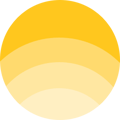 Yellow ritual icon - First thing in the morning